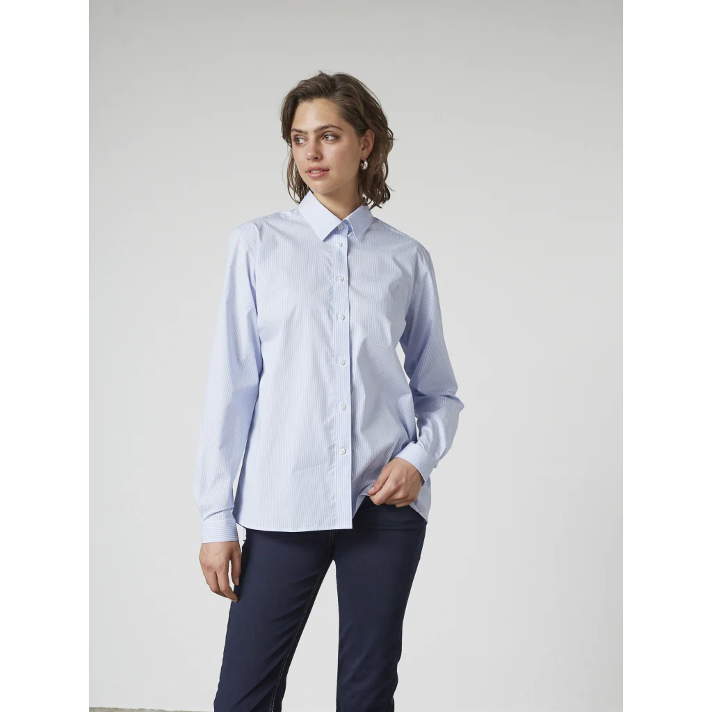 Anabelle - Light Blue Stripe