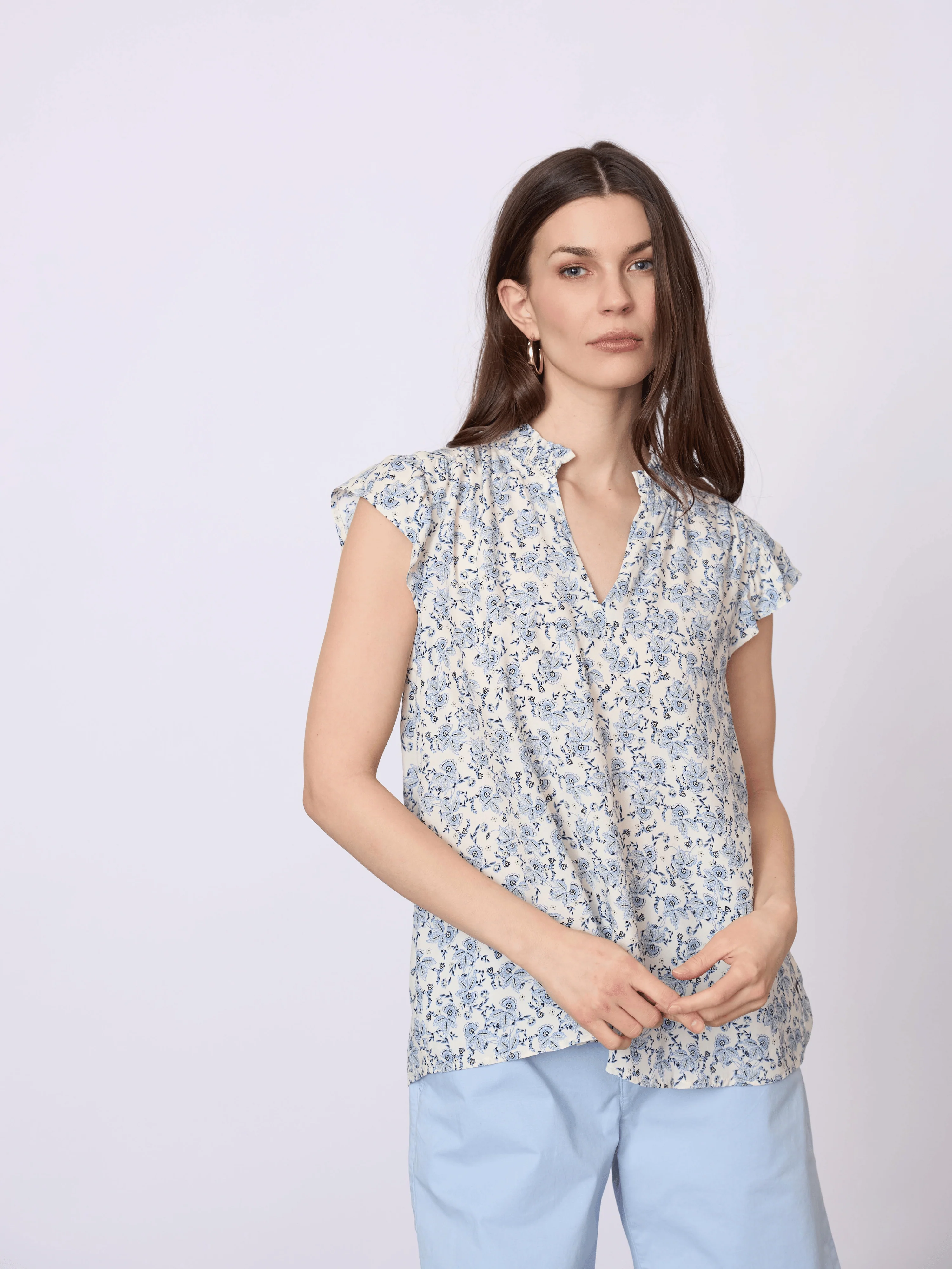 Anemone - Blue Pattern