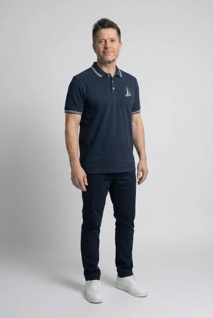 Carlton 2-pack polo - Blue/White - Image 2