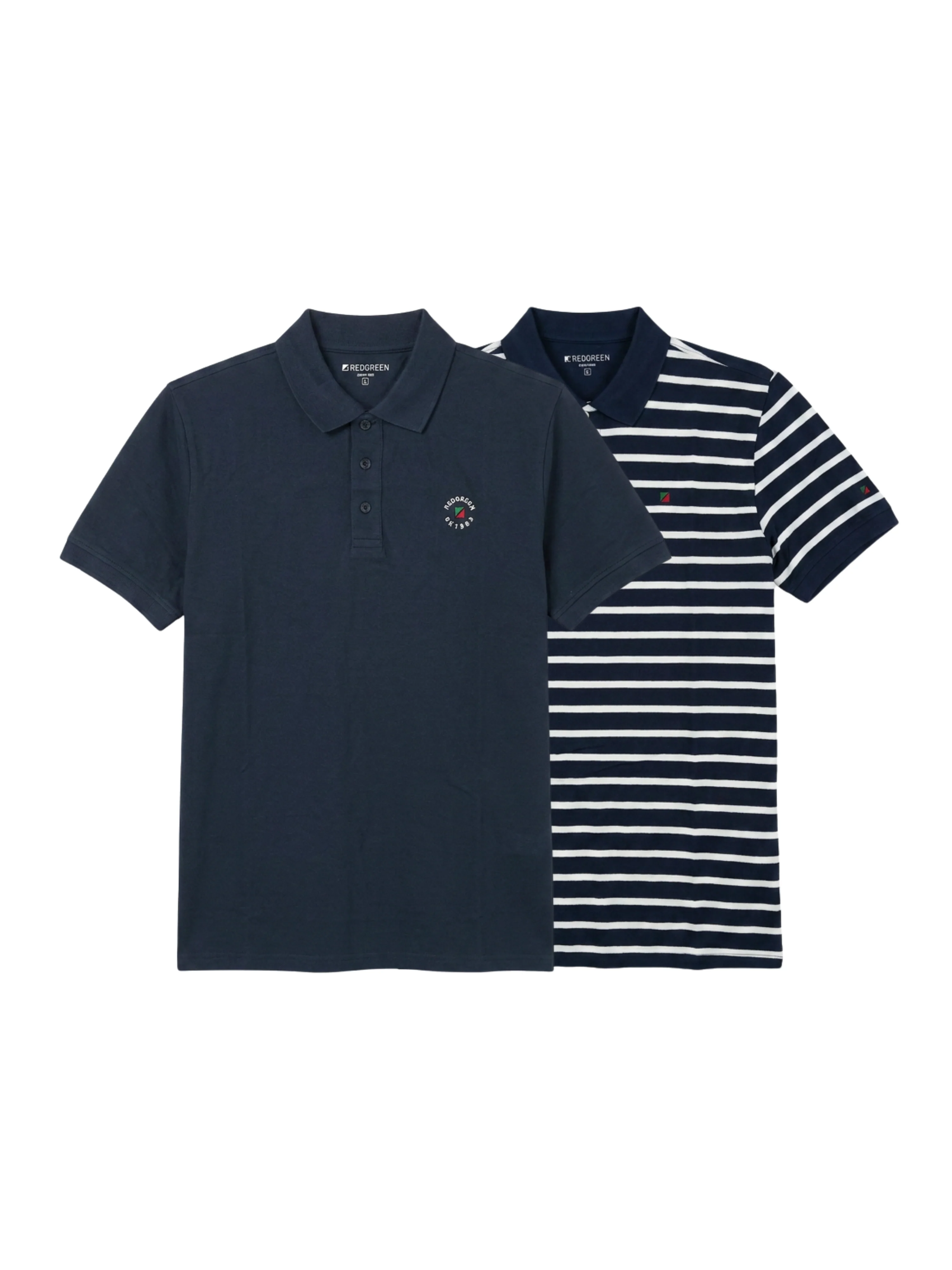 Carlton 2-pack polo - Blue/White