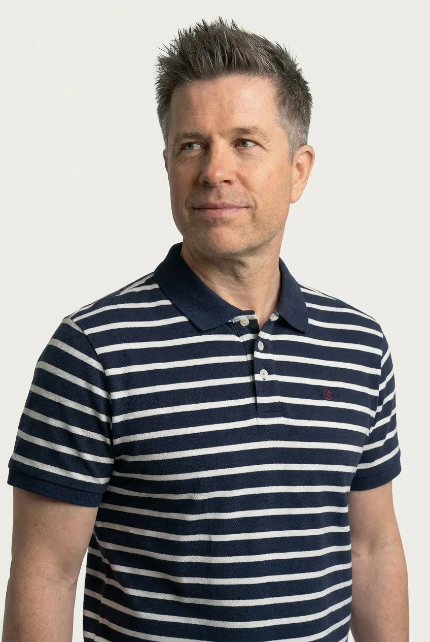 Carlton 2-pack polo - Blue/White - Image 6