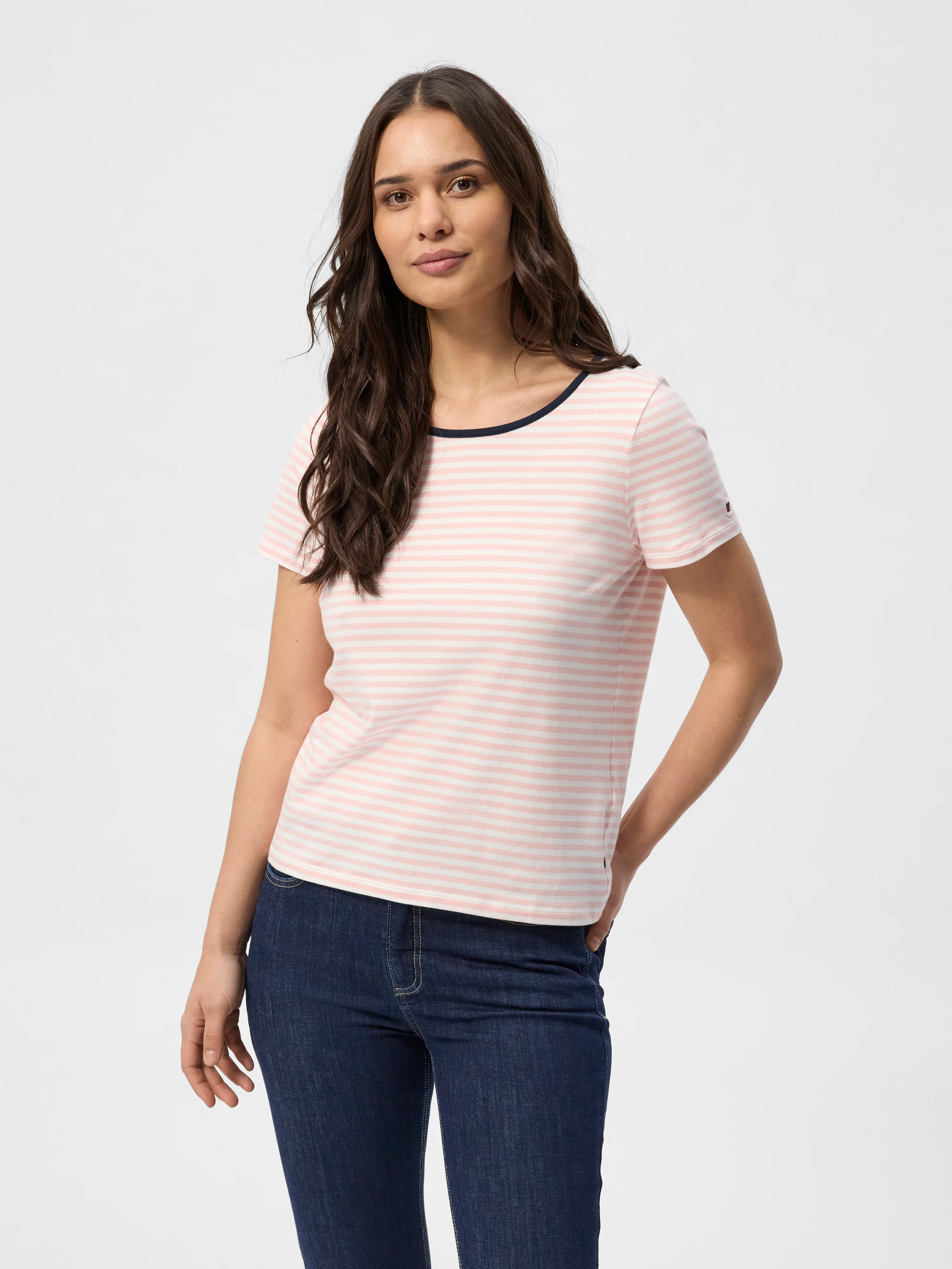 Cecilie Tee - Rose Stripe