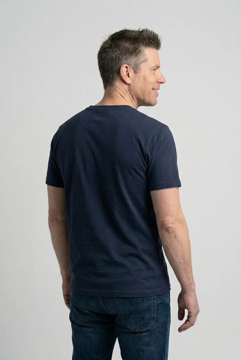 Christopher 2-pack t-shirt - Blue/White - Image 7