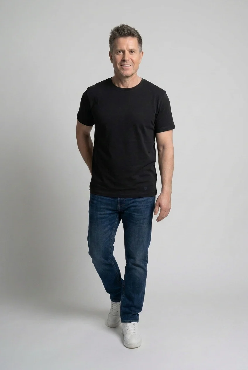 Core 3-pack t-shirt - Black - Image 2